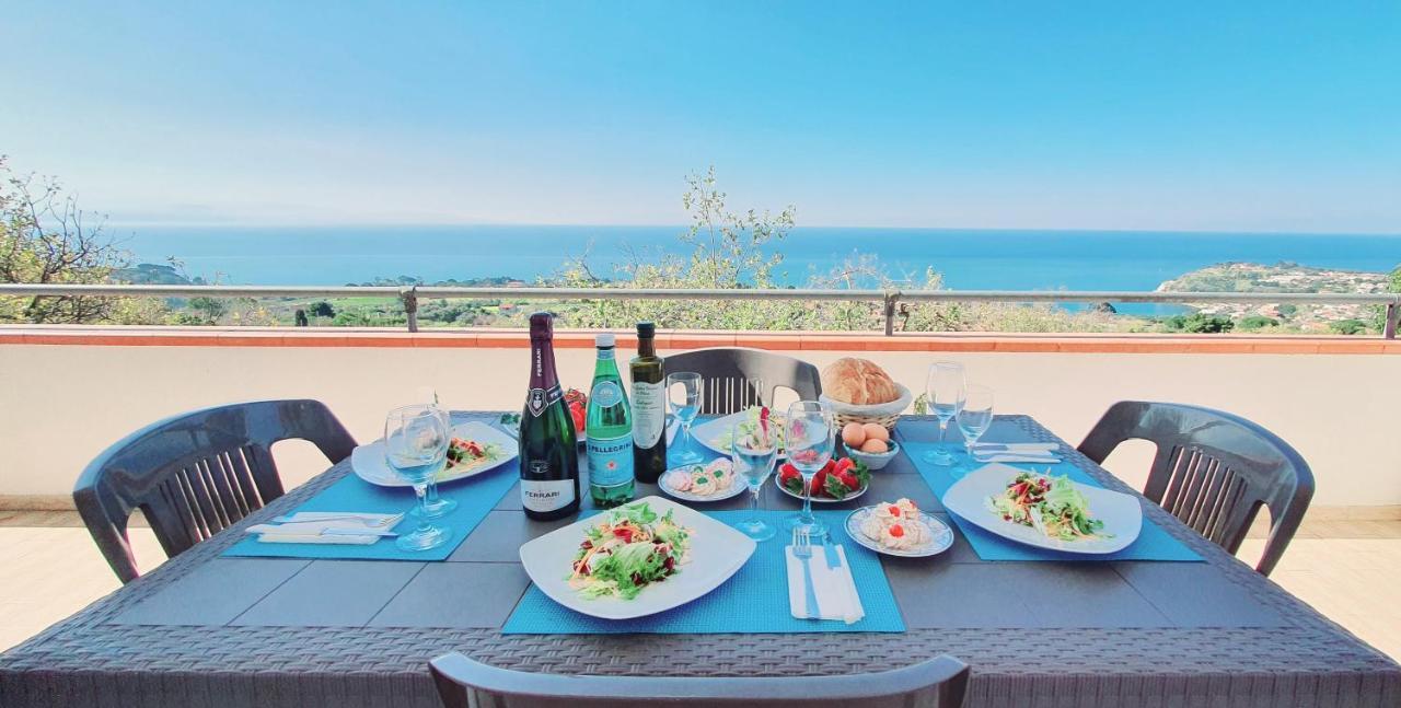 Naturamare Apartments - Piscina Idromassaggio Con Vista Mare Aperta Fino Alle Ore 22-00 Capo Vaticano Εξωτερικό φωτογραφία